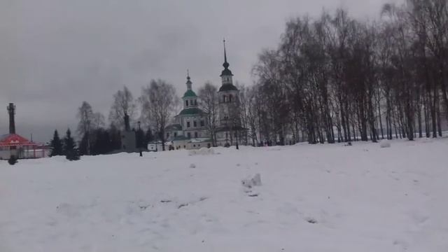 Великий Устюг день второй. Храм и дорога до музея игрушки. Экскурсия по городу. Часть III. смотреть онлайн