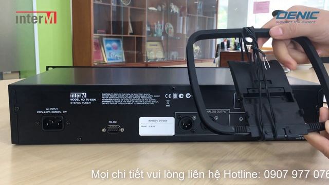 Bộ thu phát AM/FM TU-6200 Inter-M/Hàn Quốc I DENIC смотреть онлайн