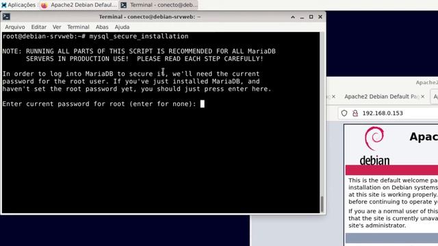 Instalando um servidor web com Linux, Apache, PHP e MySQL - Ambiente de desenvolvimento WEB - LAMP смотреть онлайн