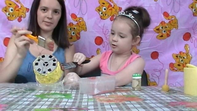 Украшаем горшок для цветов, своими руками! Decorate the flower pot