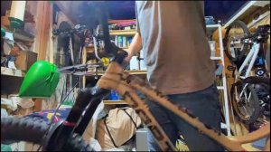 Устраняем шум внутренней проводки рамы велосипеда