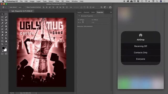 Share Photoshop previews with AirDrop on Apple devices смотреть онлайн