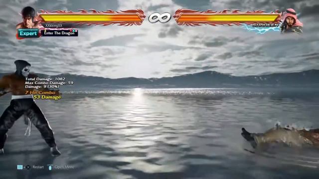 Marshall Law Combos Tekken 7 Training & Tutorial Tekken 7 Combos Training смотреть онлайн