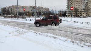 Зимний тест Jeep Cherokee KJ