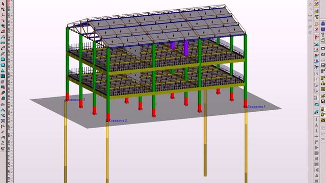 APM Civil Engineering 2010 - Расчет свайного фундамента