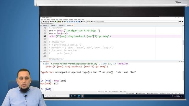 #12 Python Darslari | Eng ko'p uchraydigan xatolar смотреть онлайн
