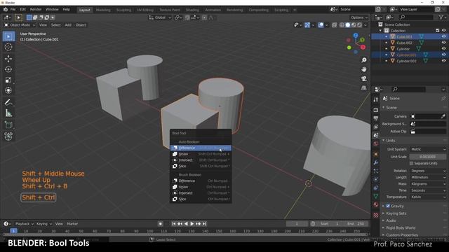 Blender: Bool Tool смотреть онлайн