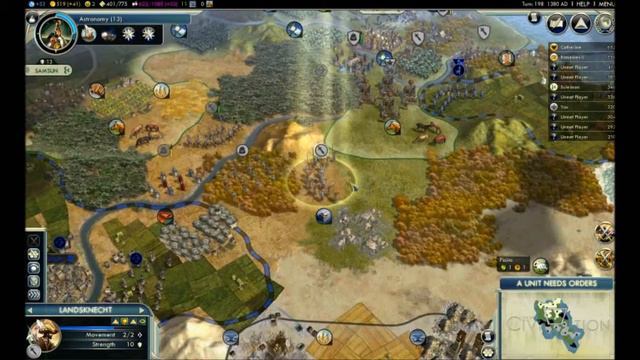 Civ 5 with City-State Diplomacy Mod and R.E.D modpack Part 12 смотреть онлайн