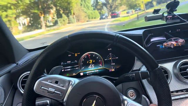 Waking up to a 2019 Mercedes C63 AMG смотреть онлайн