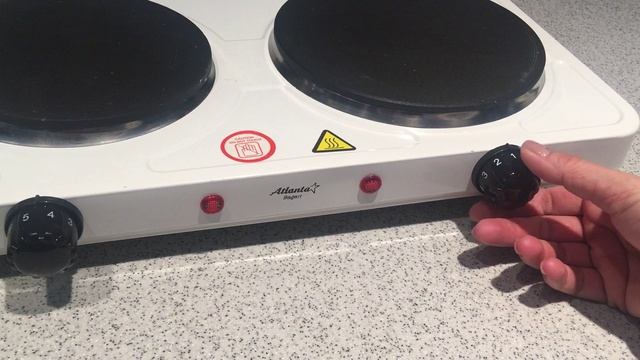 Плитка электрическая Atlanta ATH-1740 моя распаковка