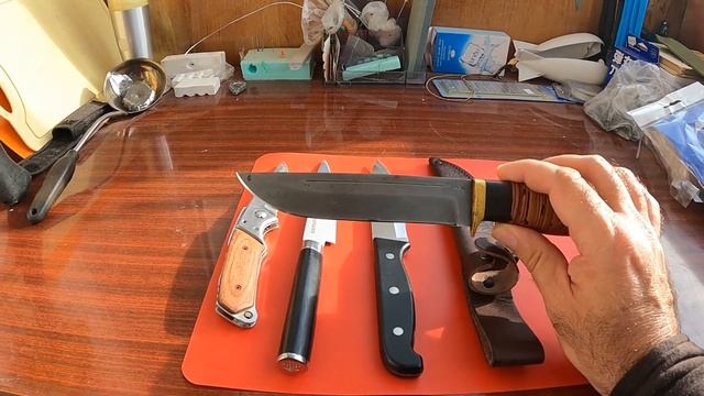 Рыбалка в мелочах. Критерии при выборе ножа. смотреть онлайн