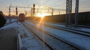 Тапок(тэп70бс 321) подъезжает