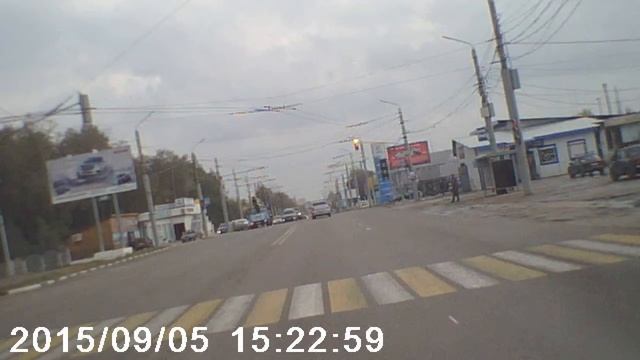 Идиот в Горелках (Тула), по встречке и на красный! смотреть онлайн