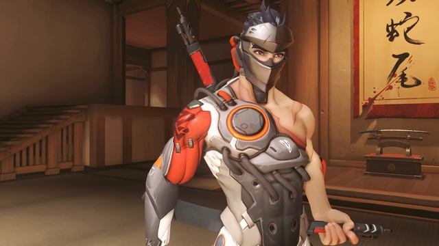 Overwatch - All Genji Skins with All Highlight Intros! смотреть онлайн