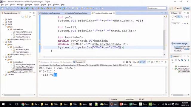 Bài 7: Các thư viện thường được sử dụng trong Java смотреть онлайн