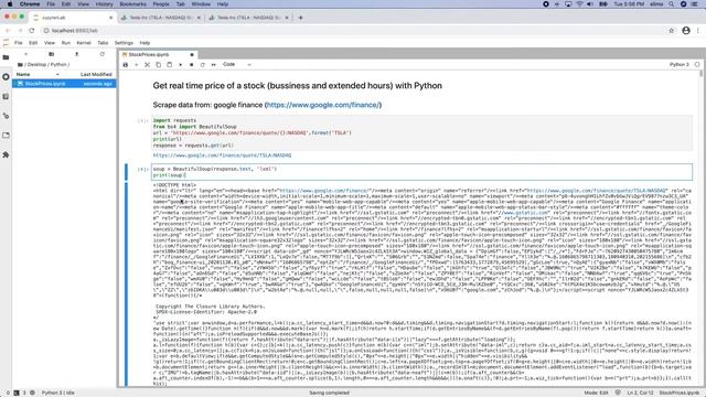 How to get the real time stock market prices with Python смотреть онлайн