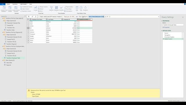Power Query Tutorial: How to add leading zeros to numeric column using Text.PadStart смотреть онлайн