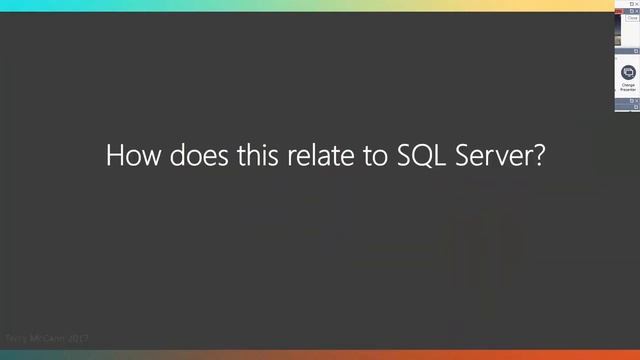 Enhancing Relational Models with Graph processing in SQL Server 2017 смотреть онлайн