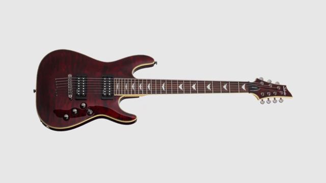 Schecter Diamond Omen 7 Extreme | My very first time with that extra string... смотреть онлайн