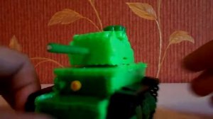 Танк из термомозаики