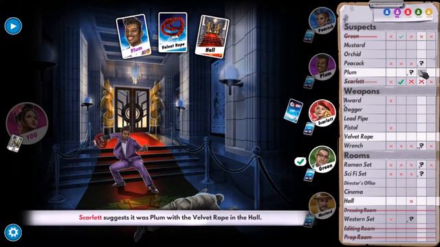 Clue/Cluedo: The Classic Mystery Game, Orchid Game (Hollywood) смотреть онлайн