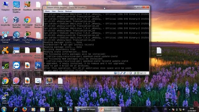 CARA INSTAL DAN KONFIGURASI TELNET PADA DEBIAN смотреть онлайн