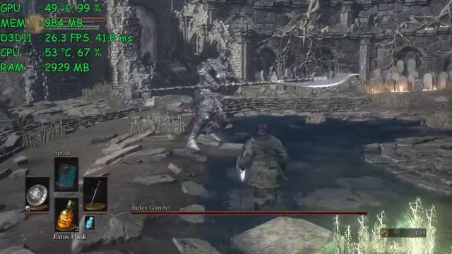 Dark Souls III - Core 2 Quad Q8400 / GTX 650 / 4GB RAM смотреть онлайн