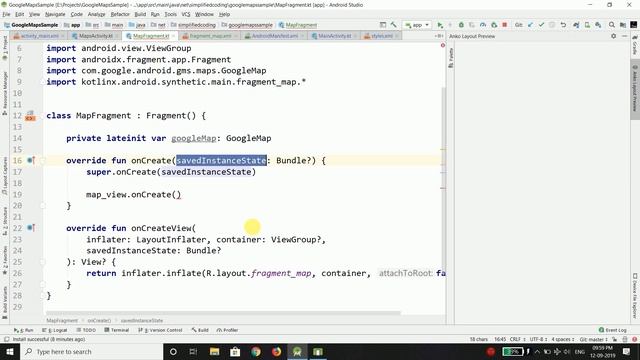 #3 Android Google Maps Tutorial - Map in Fragment смотреть онлайн