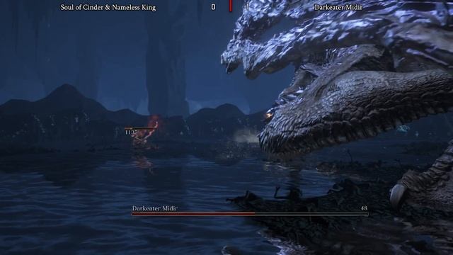 Darkeater Midir | VS | Nameless King & Soul of Cinder смотреть онлайн