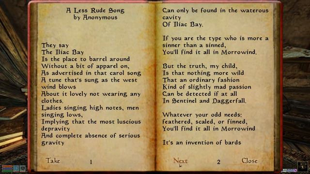 A Less Rude Song [ Morrowind Ed. ] смотреть онлайн