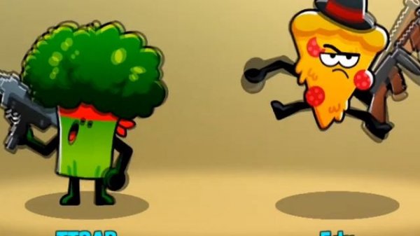 Food Gang Game Bro - Food Fighting Game in a Different Way!