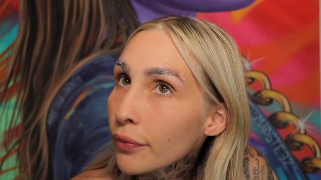 Brow Lamination On Myself