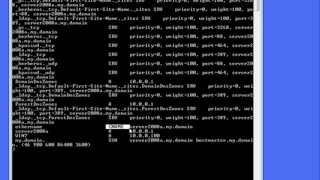 Windows command line networking: nslookup смотреть онлайн