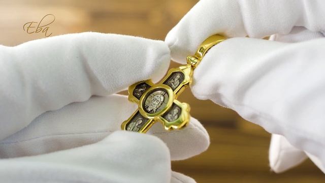 Спас Нерукотворный. Ангел Хранитель. Православный нательный крест. 22623 смотреть онлайн