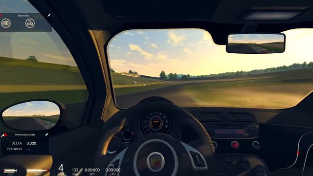 Assetto Corsa - Abarth 500 - Mugello Lap смотреть онлайн