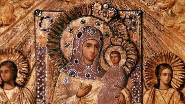 Икона Богородицы Святогорская, Икона Богородицы Одигитрия Святогорская смотреть онлайн