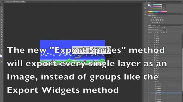FastGUI - Feature highlight 1.2 - Using Photoshop as Level Editor смотреть онлайн