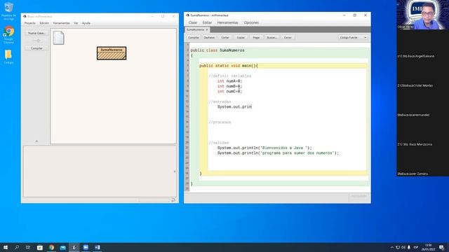 Uso de Scanner Java BlueJ (Entrada, Proceso, Salida) смотреть онлайн