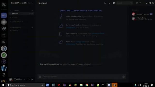 Discord Minecraft Hook bot Showcase and Tutorial смотреть онлайн