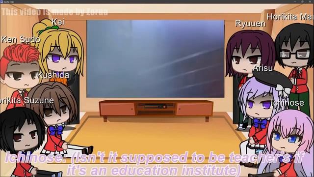 Classroom of the Elite React to Ayanokoji Kiyotaka | Full Movie | Reupload смотреть онлайн