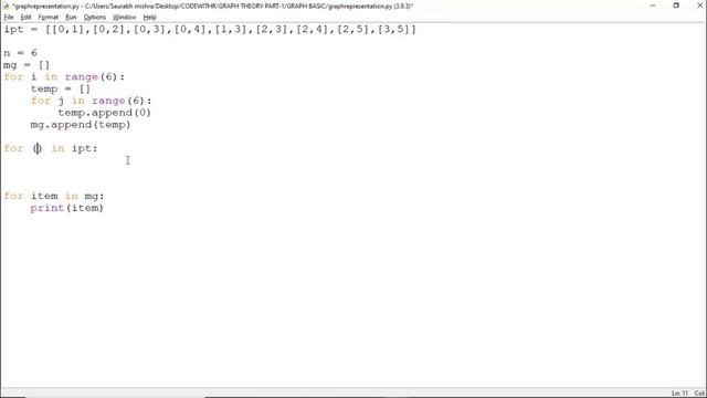 01- Graph representation in Data Structure | Graph Theory | Adjacency Matrix and Adjacency List смотреть онлайн