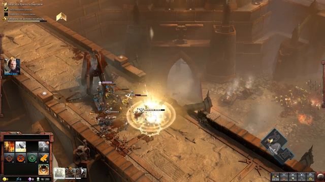 Оборона Крепости Варлоков - Dawn of War 3 прохождение на русском #1 смотреть онлайн