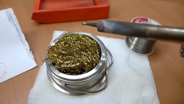 Aoyue Soldering Iron Brass Tip Cleaner Review смотреть онлайн