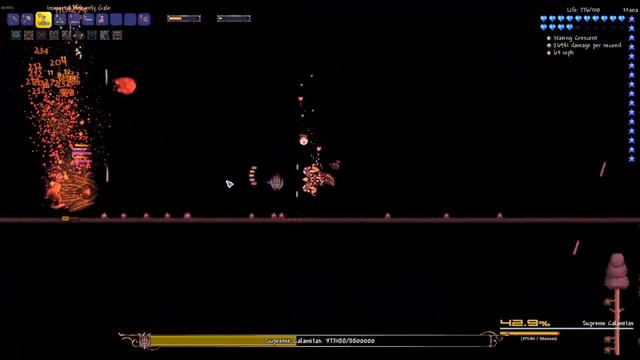 Terraria Calamity [Modded 1.3.5.2] - Supreme Calamitas Bossfight (Ranger) смотреть онлайн
