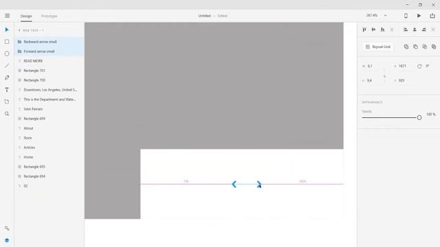 Web Design Speed Art #11 - Modern Architecture Building [Adobe XD]