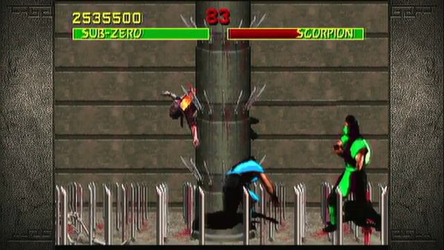 Mortal Kombat Arcade Kollection PS3 - Reptile on MK1 смотреть онлайн
