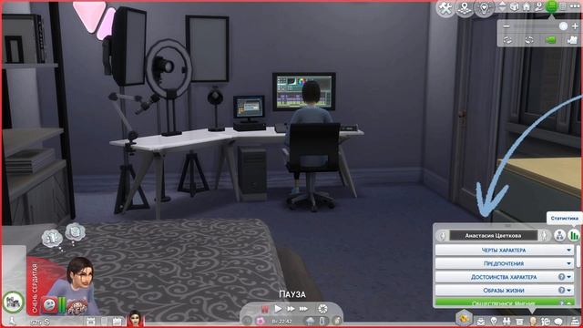 Как стать настоящим блогером в The Sims 4 смотреть онлайн