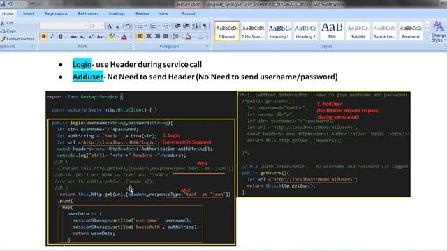 Interceptor in Angular & Spring Security смотреть онлайн