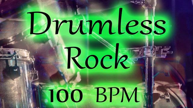 Hard Rock Drumless ACDC Airbourne Style 100bpm With Guitar Solo