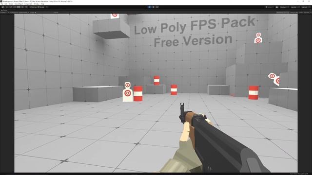 FREE Low-Poly FPS SHOOTER PACK for Unity смотреть онлайн